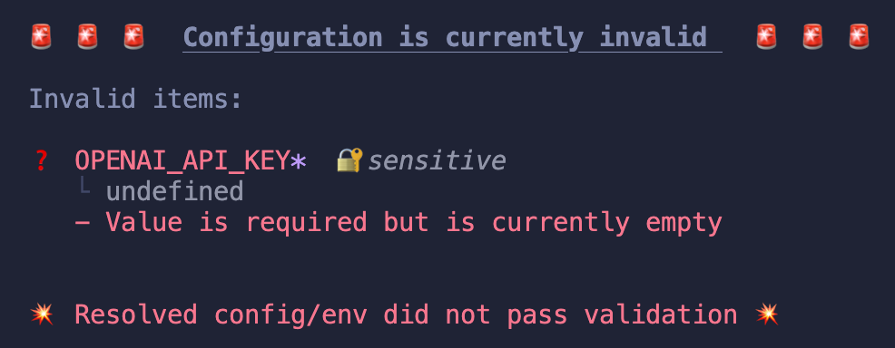 Validation demo