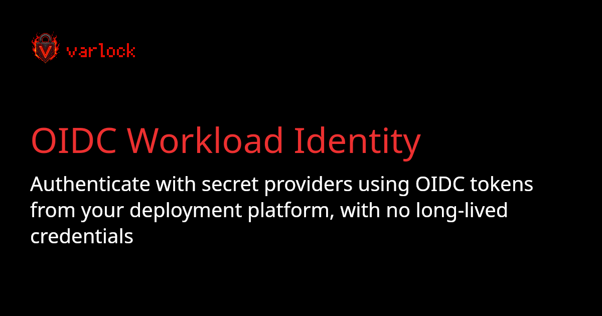 OIDC Workload Identity | varlock