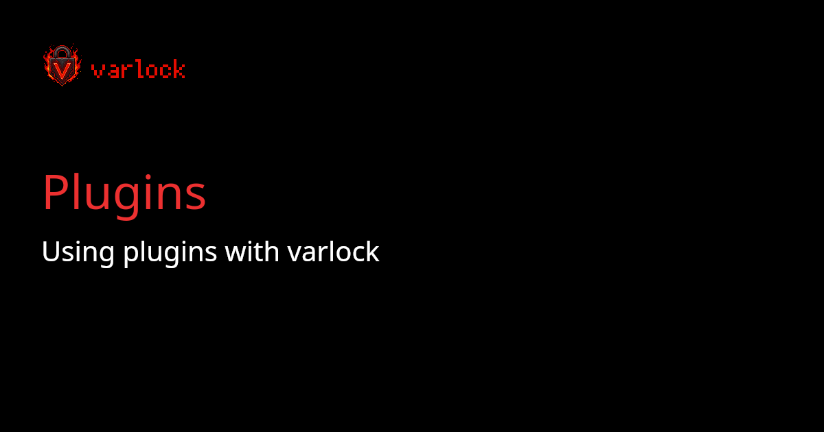 Plugins | varlock